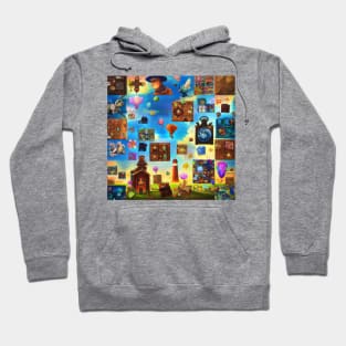 Patchwork | Art | Coolest | Fun Hoodie